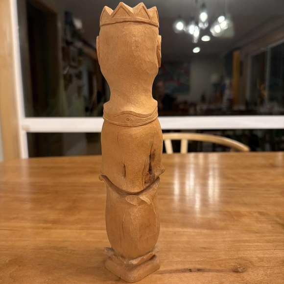 Bob Agnew Signed Wood Totem Sculpture California Studio Artist Dated 1980 - Picture 6 of 11